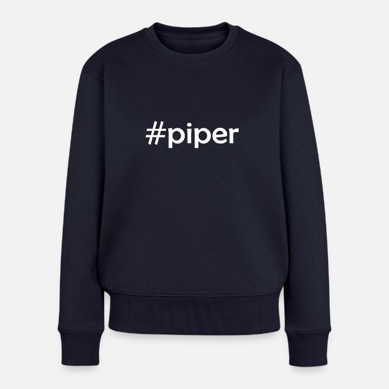 #piper - Pull Premium bio Femme - bleu marine