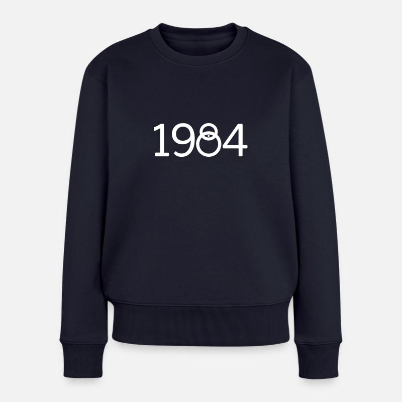 1984 - Frauen Premium Bio Pullover - Navy