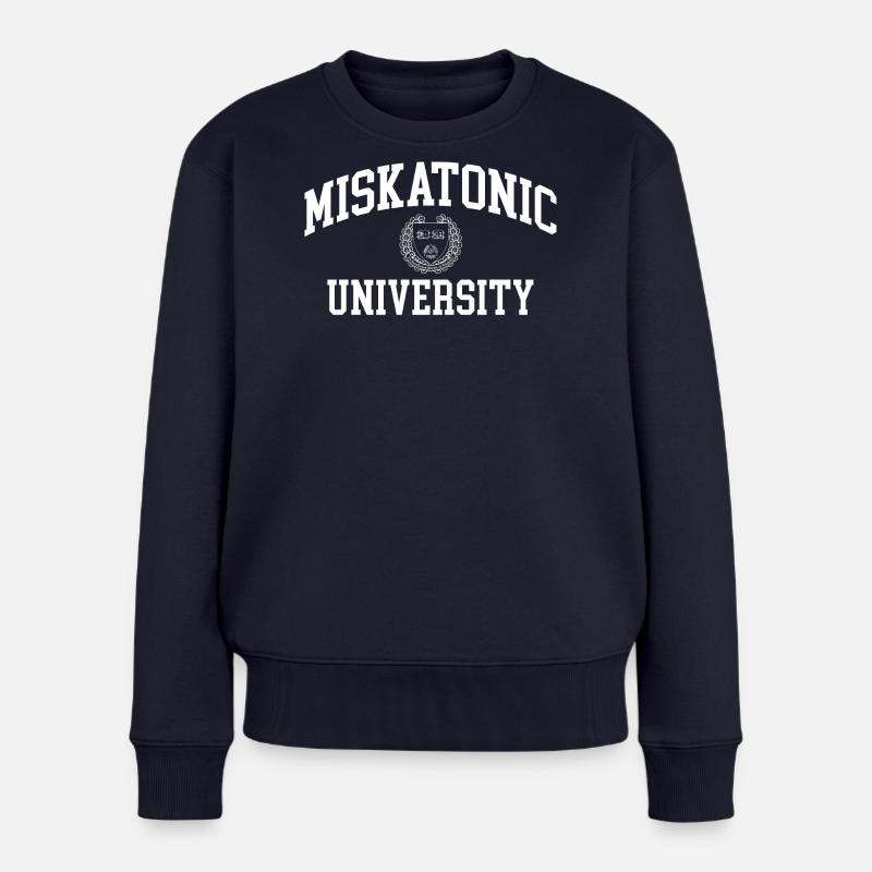 Miskatonic University - Pull Premium bio Femme - bleu marine