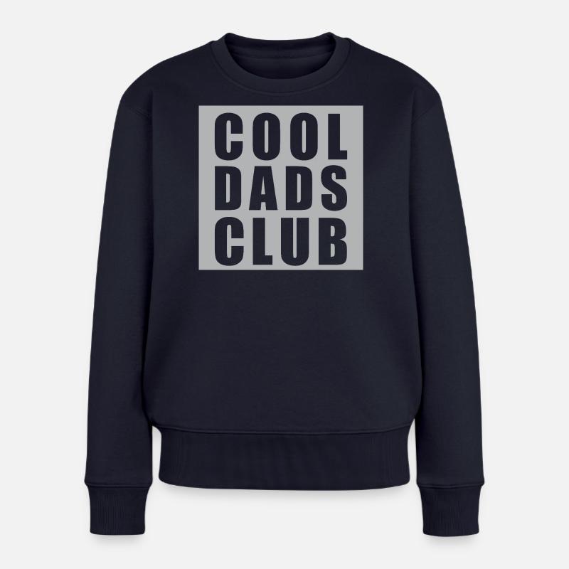 Cool Dads Club – Mitgliedschaft auf Lebenszeit - Frauen Premium Bio Pullover - Navy