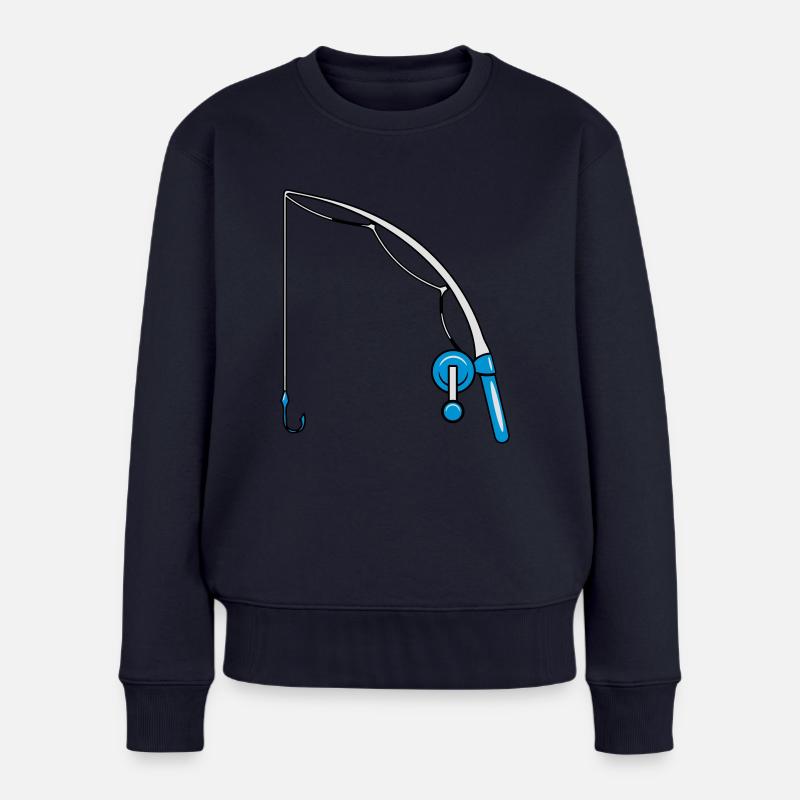 bébé enfant de pêche - Pull Premium bio Femme - bleu marine
