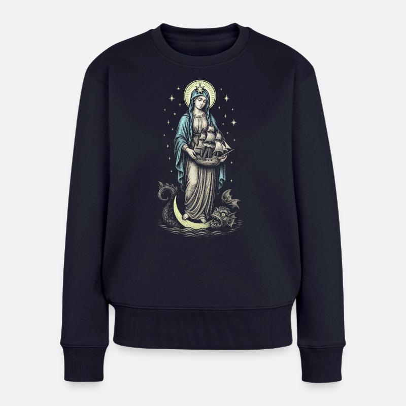 Stella Maris - Pull Premium bio Femme - bleu marine