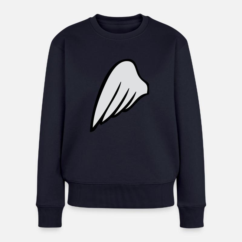 leftwing - Pull Premium bio Femme - bleu marine