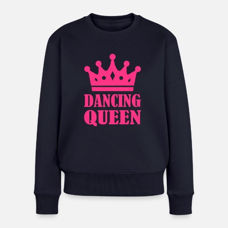 Tanzen - Frauen Premium Bio Pullover - Navy