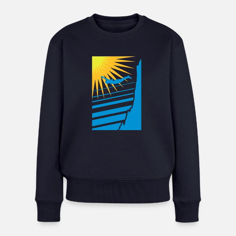 Klipspringer - Pull Premium bio Femme - bleu marine