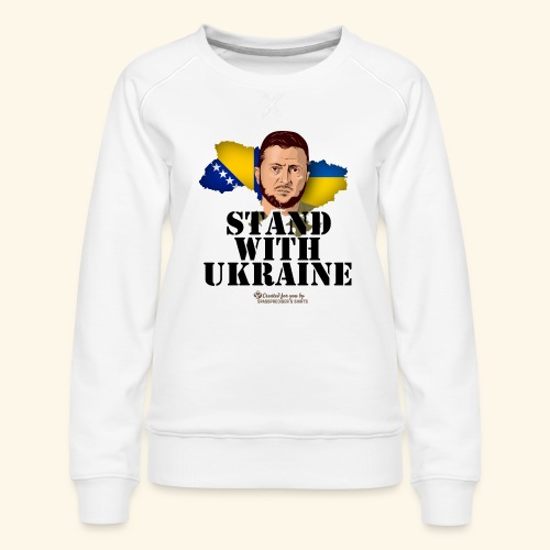 Ukraine Bosnien und Herzegowina - Frauen Premium Pullover