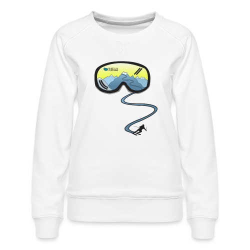 Shirt Skibrille - Frauen Premium Pullover