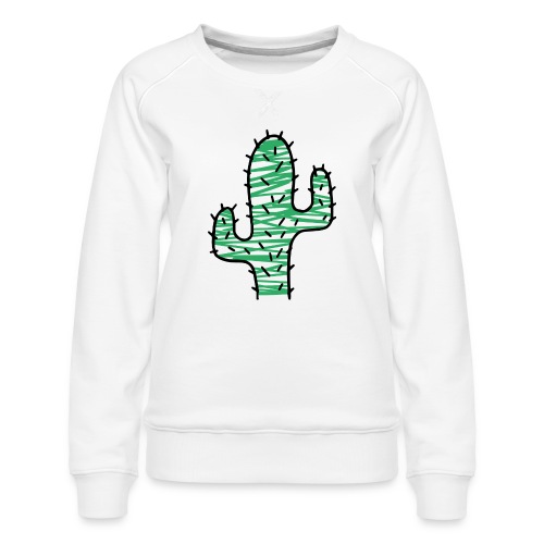 Kaktus sehr stachelig - Frauen Premium Pullover