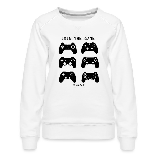 Join The Game - Women's Premium Sweatshirt
