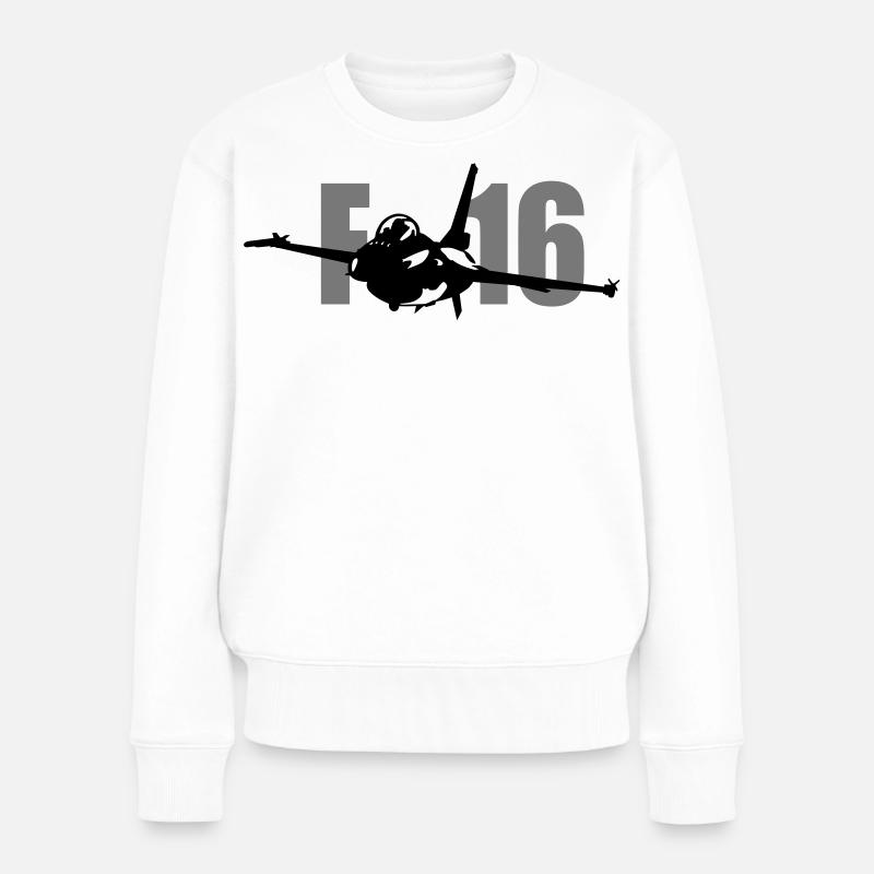 f_16_1 - Pull Premium bio Femme - blanc
