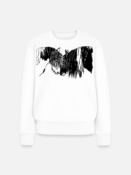 wunderschöne Tinker Reiten Pferde - Frauen Premium Bio Pullover - Weiß