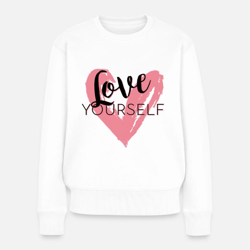 Aimez-vous Pascal Voggenhuber - Pull Premium bio Femme - blanc