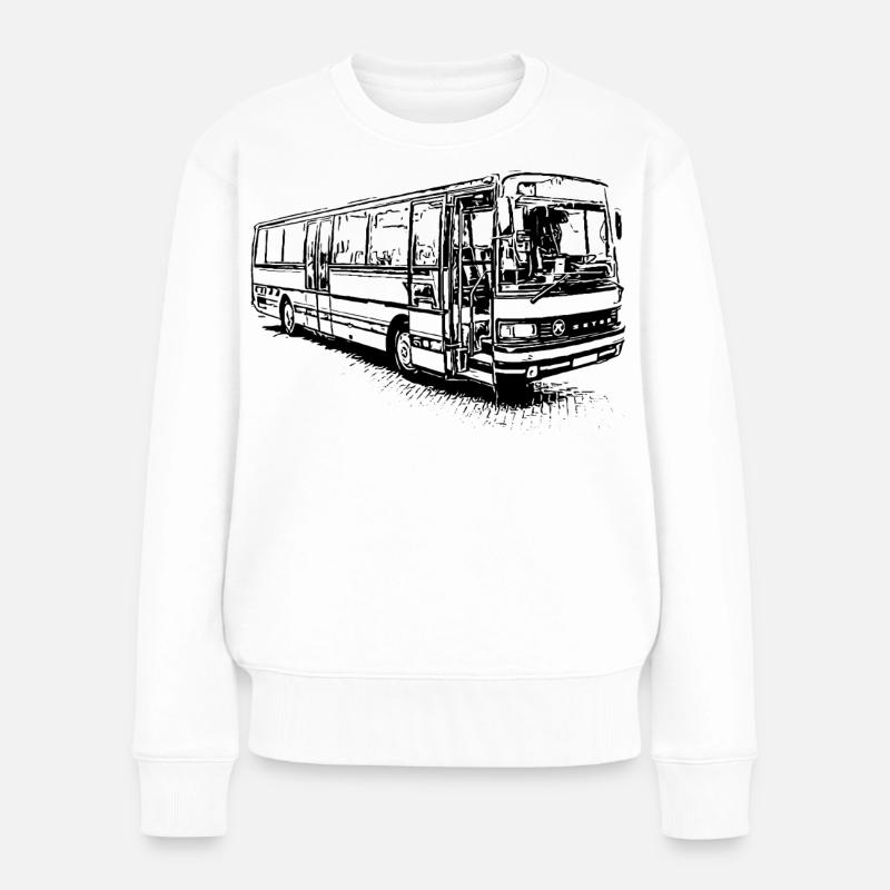 Setra S 213 UL - Frauen Premium Bio Pullover - Weiß
