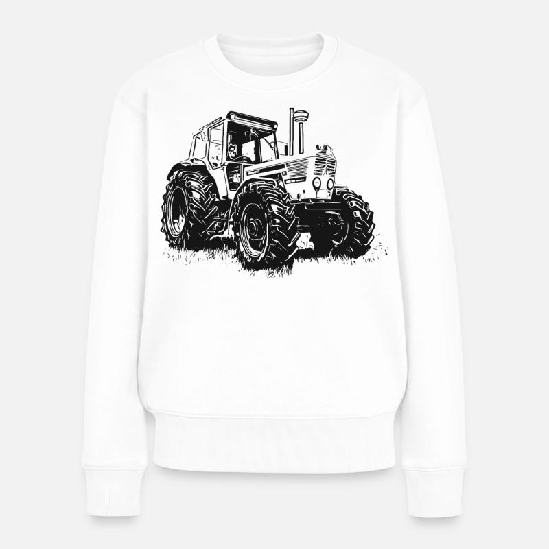 Deutz 13006 Special | Deutz Traktoren | Deutz - Frauen Premium Bio Pullover - Weiß