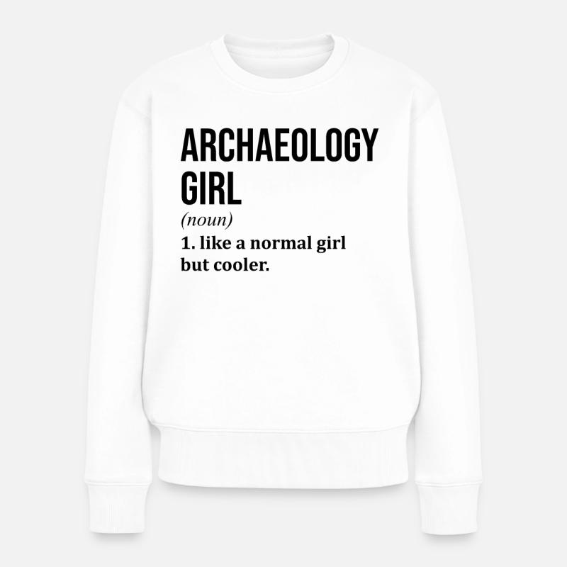 Archéologie - Pull Premium bio Femme - blanc