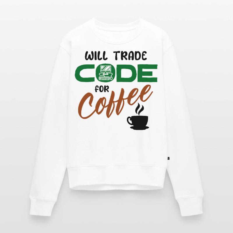 Développeur de déclaration de code Computerfreak Informatik Pull Premium bio Femme