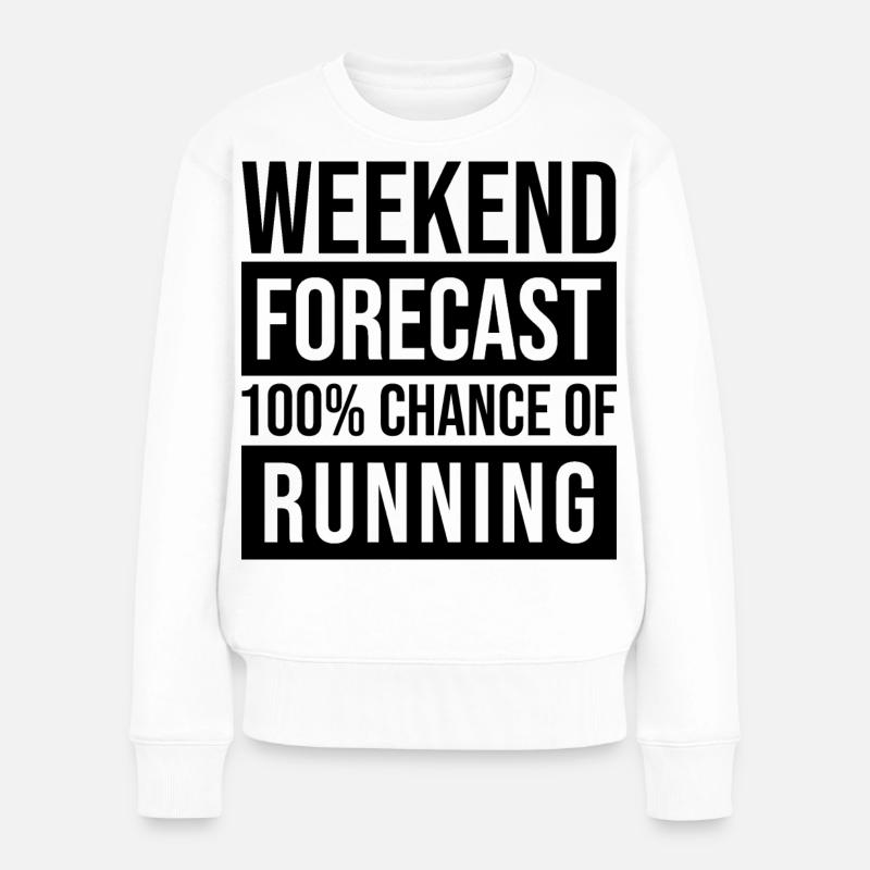 Ausgeführte - Frauen Premium Bio Pullover - Weiß