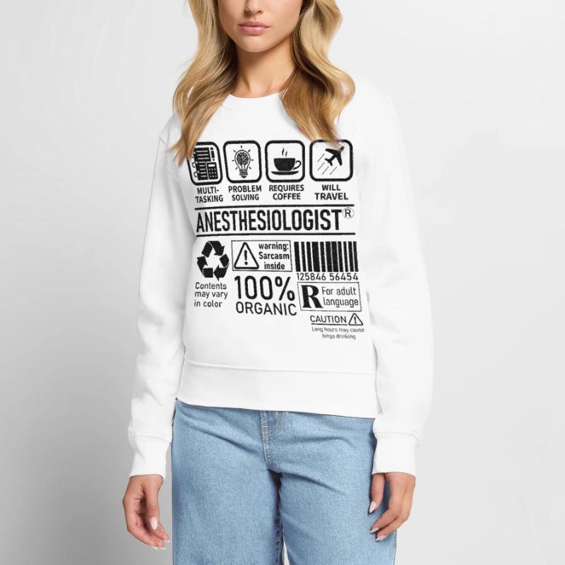 Anesthesiologist multi tasking problem solving Frauen Premium Bio Pullover