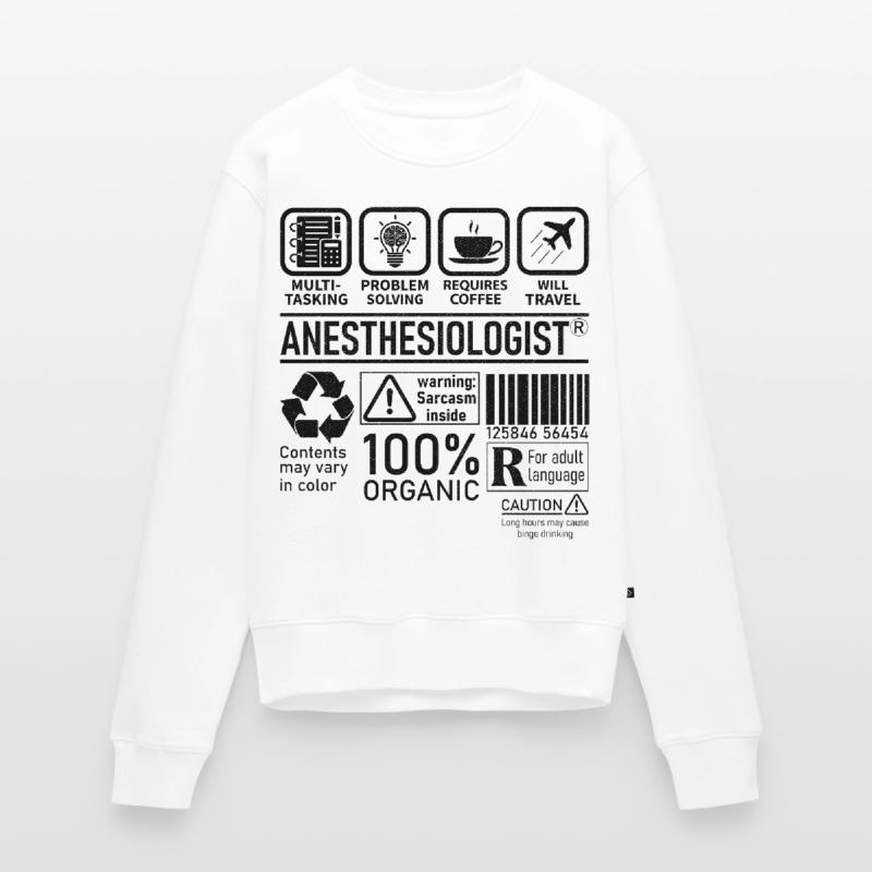 Anesthesiologist multi tasking problem solving Frauen Premium Bio Pullover