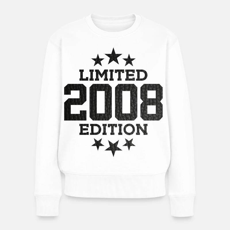 ÉDITION LIMITÉE 2008 18E ANNIVERSAIRE - Pull Premium bio Femme - blanc