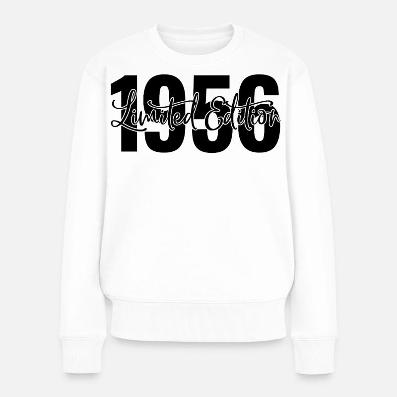 Limited edition 1956 - Frauen Premium Bio Pullover - Weiß