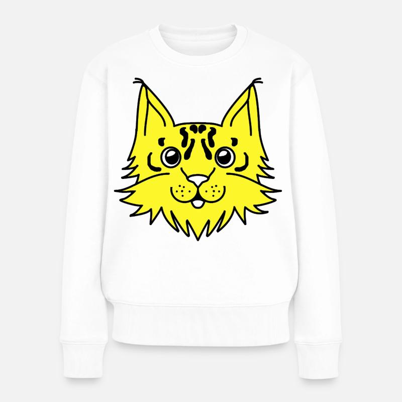 Lynx - Pull Premium bio Femme - blanc