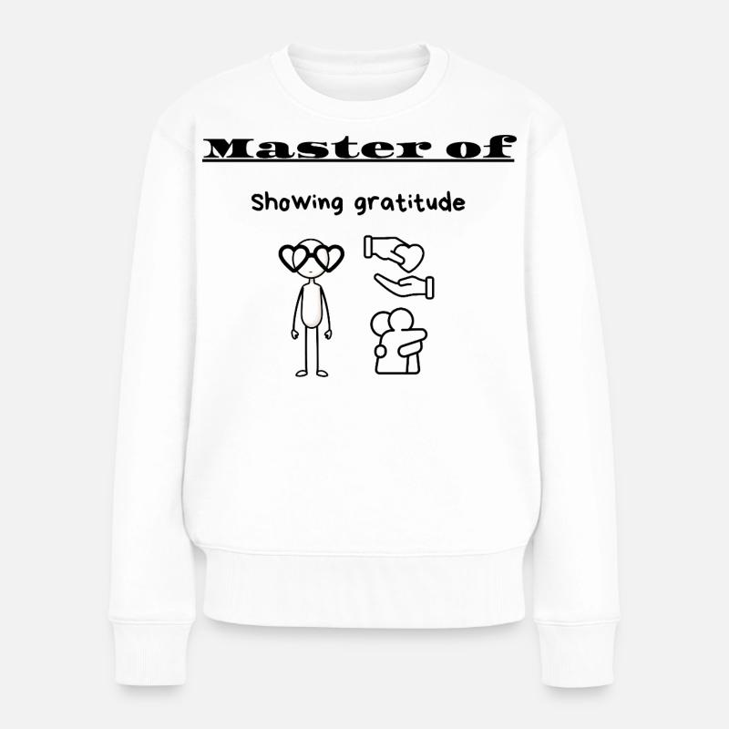 Maître de la reconnaissance - Pull Premium bio Femme - blanc