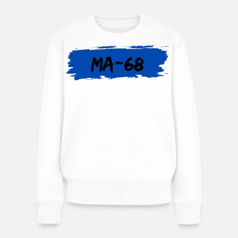 Mannheim - Frauen Premium Bio Pullover - Weiß