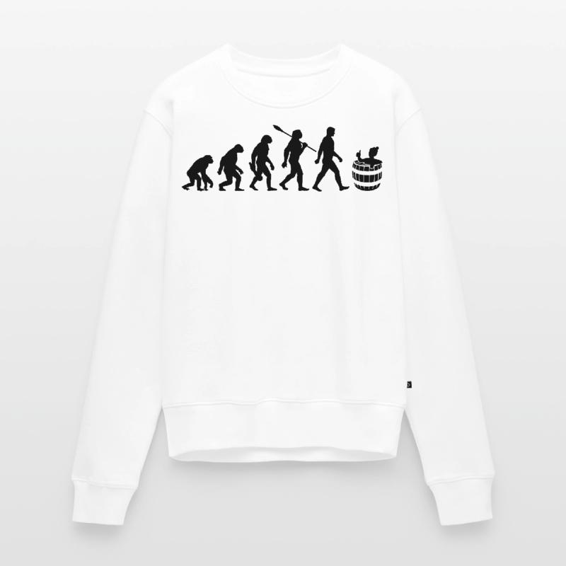 Evolution - Eisbader - Winterbaden - Eisbaden Frauen Premium Bio Pullover