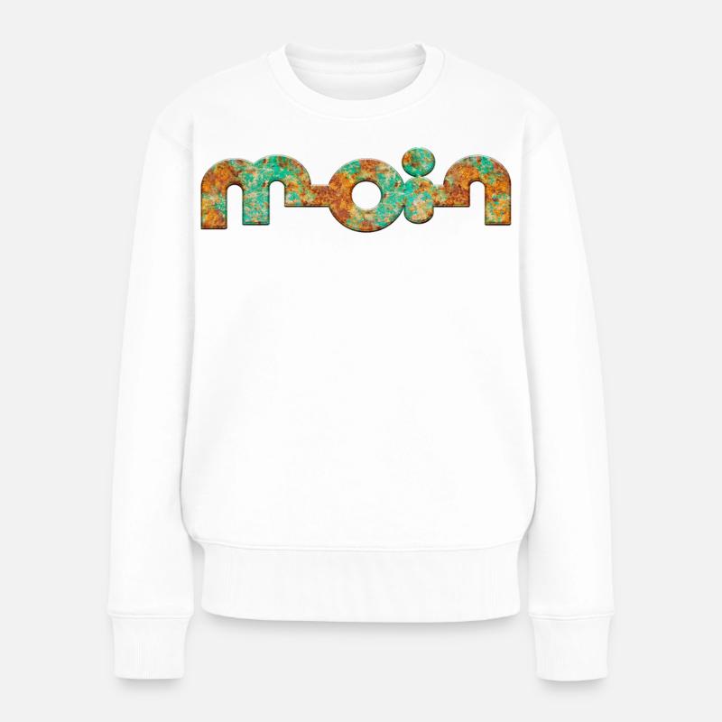 Bonjour - Pull Premium bio Femme - blanc
