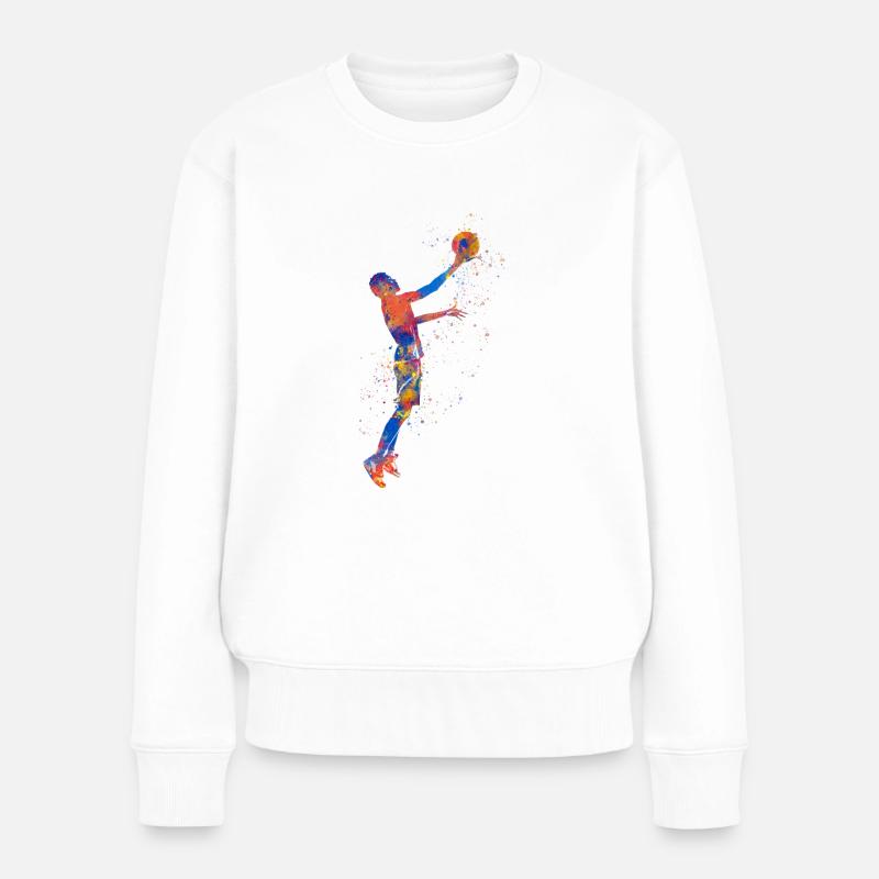 Basketteur - Pull Premium bio Femme - blanc