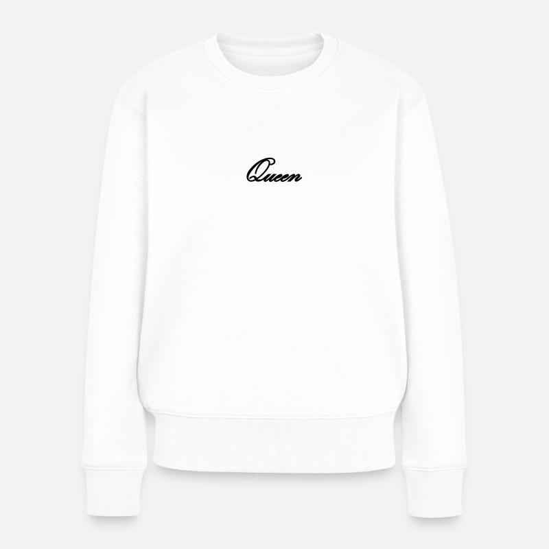 Reine - Pull Premium bio Femme - blanc