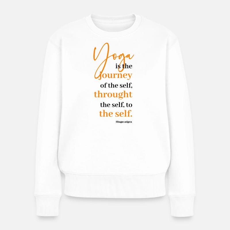 Yoga 1 - Pull Premium bio Femme - blanc
