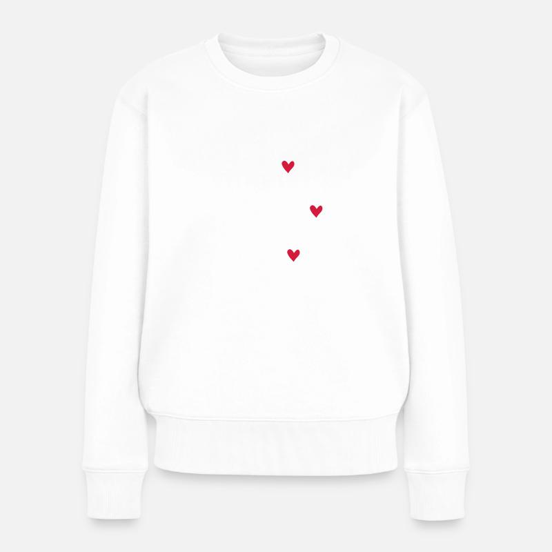 Bester Freund - Frauen Premium Bio Pullover - Weiß
