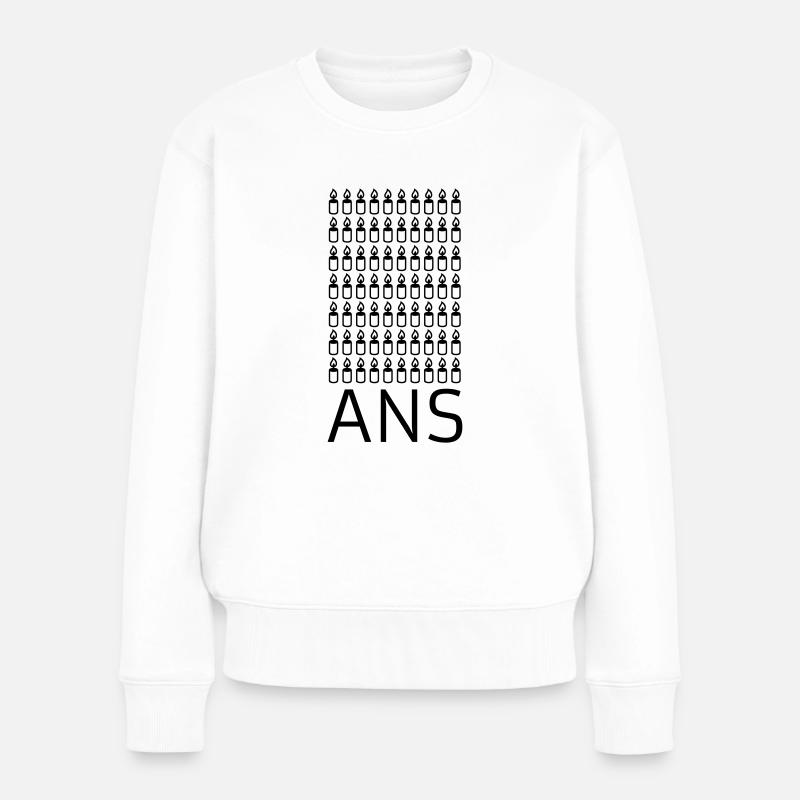 70 ans 70 bougies - Pull Premium bio Femme - blanc