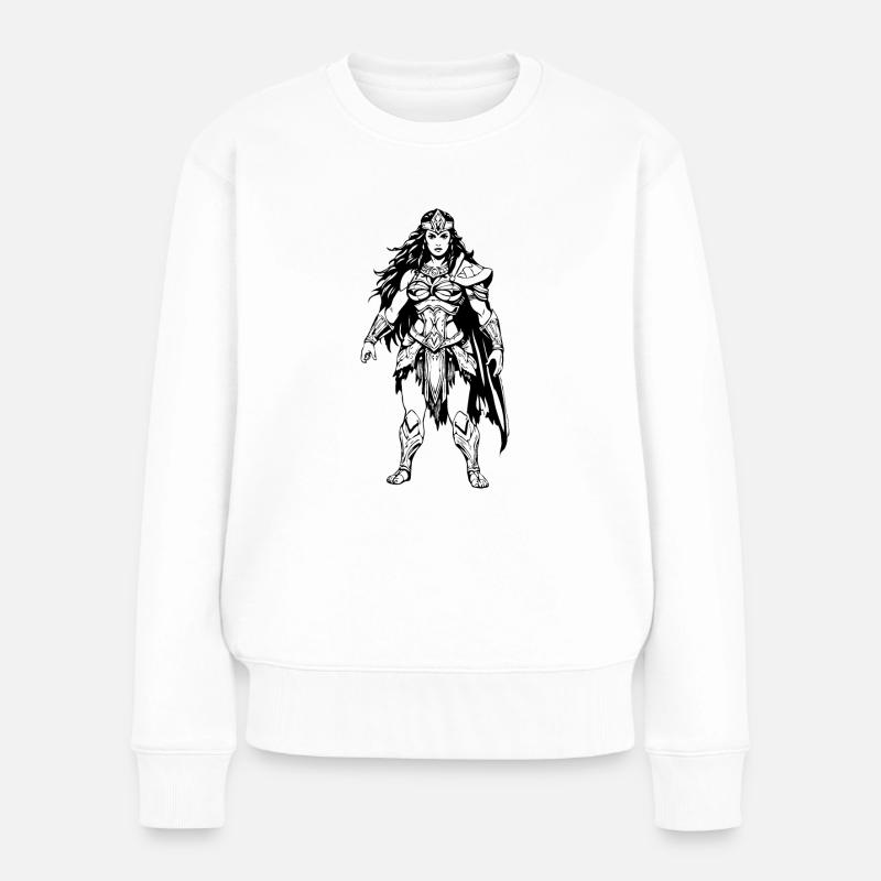 Amazonie cool - Pull Premium bio Femme - blanc
