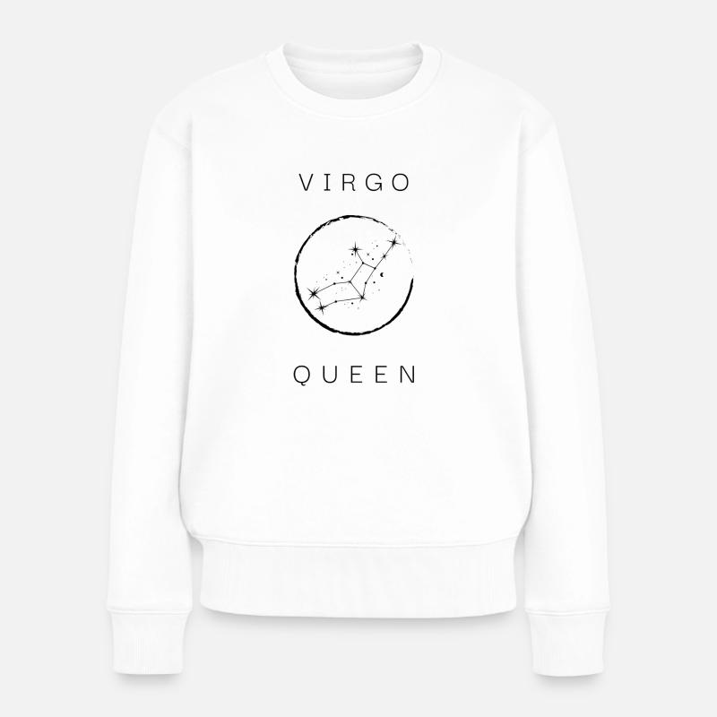 Reine de la Vierge - Pull Premium bio Femme - blanc
