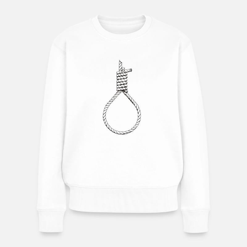 noose - Women's Premium Organic Jumper - white