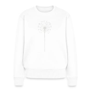 Pissenlit - Pissenlit - Nature - Pull Premium bio Femme - blanc - Devant - Julia (174cm)