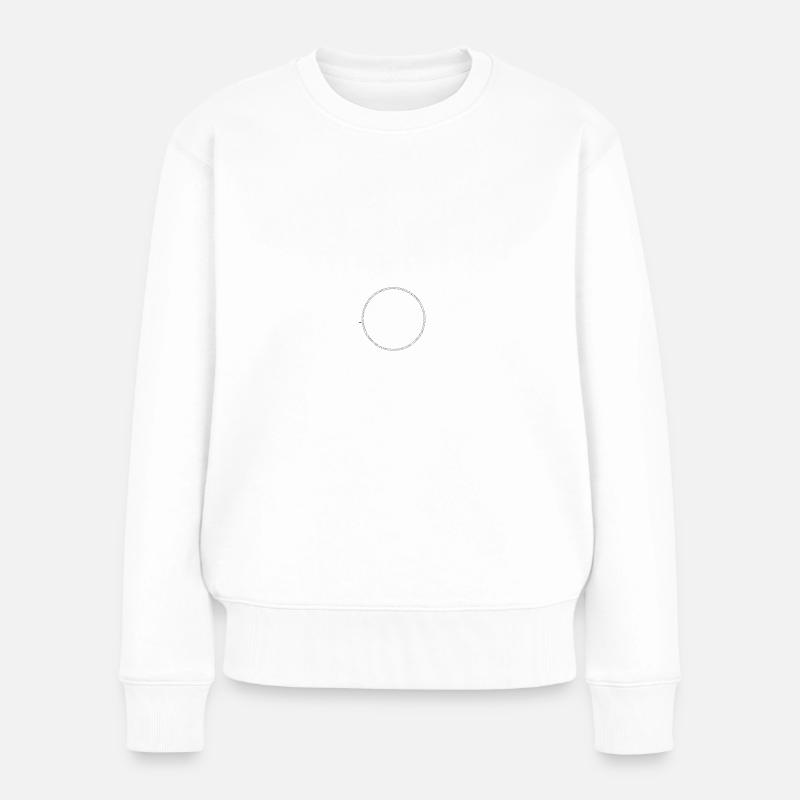 Om! - Frauen Premium Bio Pullover - Weiß