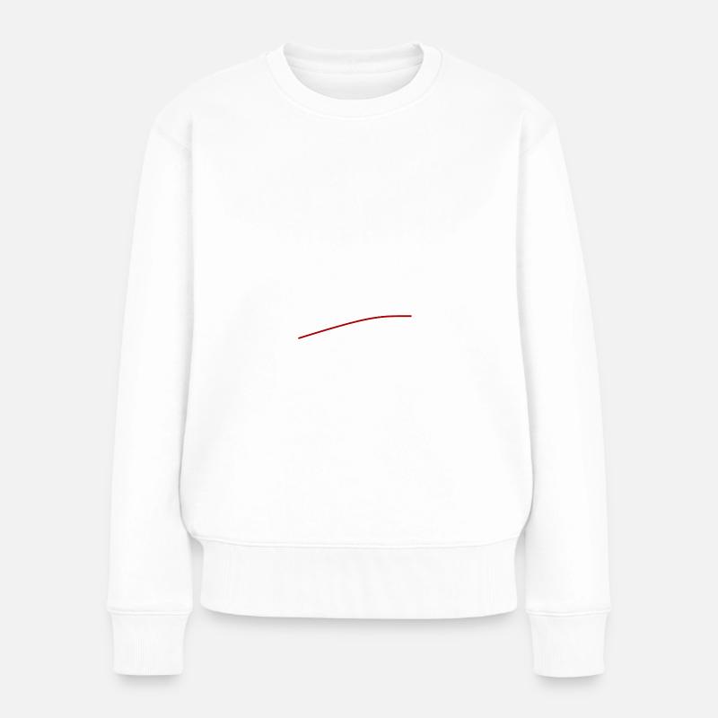 high promillenz style weiss - Frauen Premium Bio Pullover - Weiß