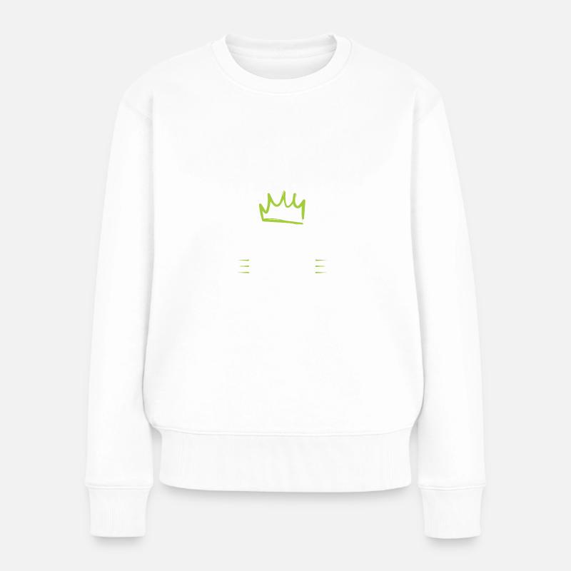 Dancing Crew - Frauen Premium Bio Pullover - Weiß