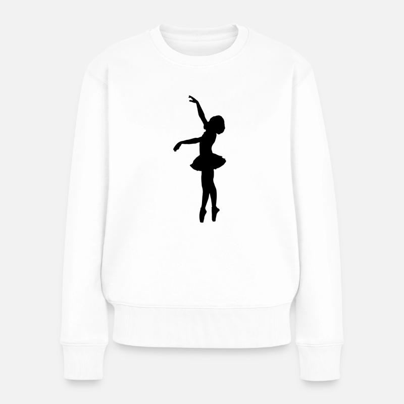 Ballerine - Pull Premium bio Femme - blanc