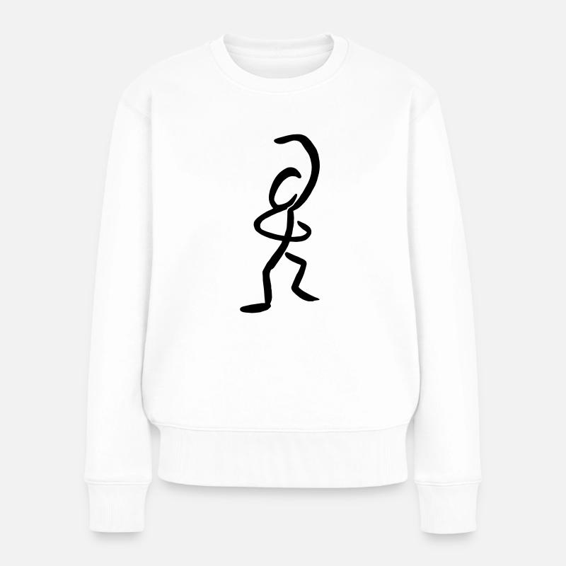 Danseur - Pull Premium bio Femme - blanc