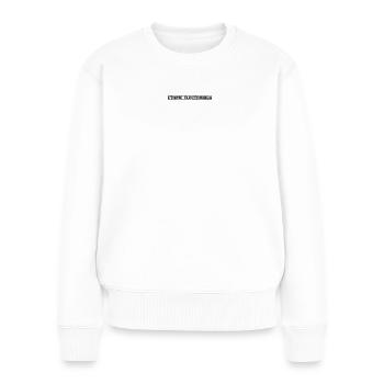 Ethnic Electronica - Women's Premium Organic Jumper - white - Front - Julia (174cm)