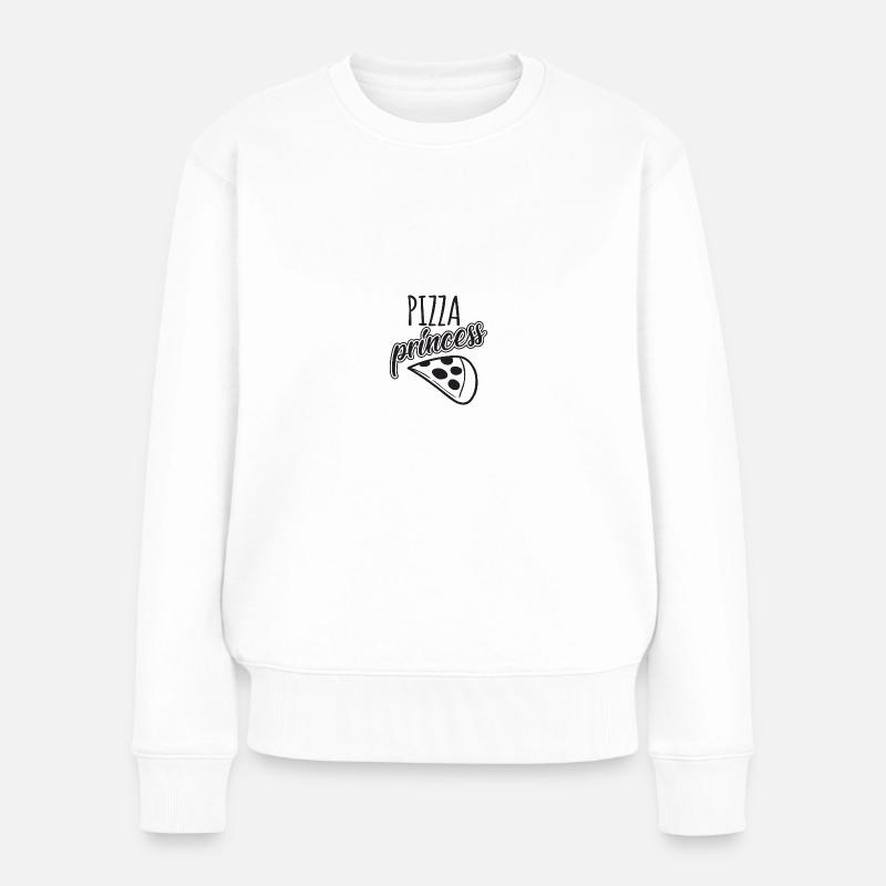 Pizza Princess - Pull Premium bio Femme - blanc