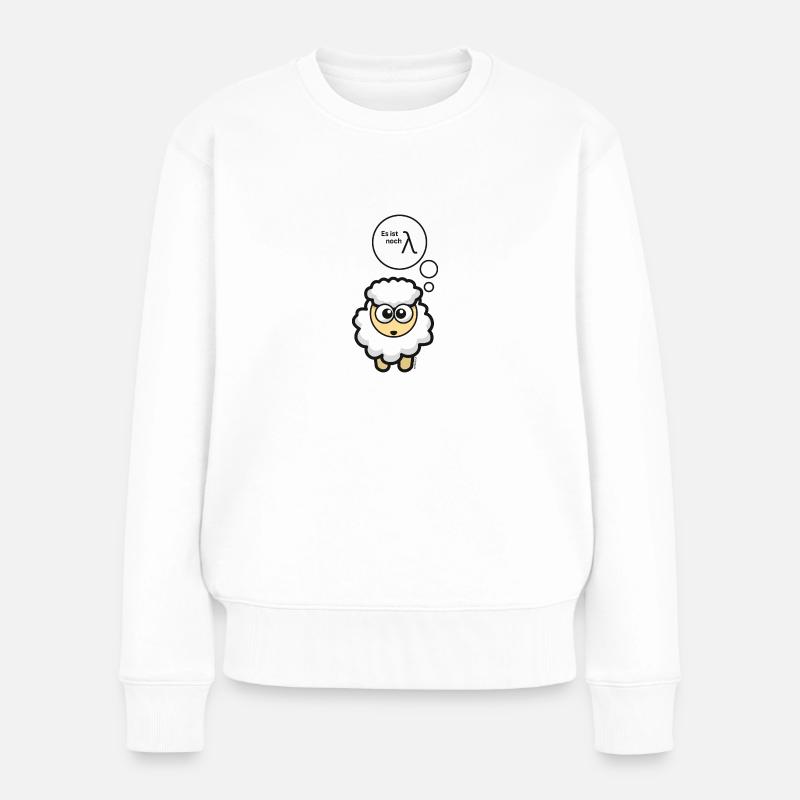 Es ist noch Lamm da - Frauen Premium Bio Pullover - Weiß