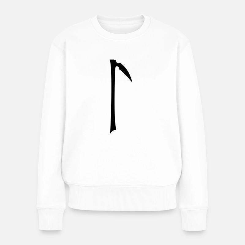 laguz - Frauen Premium Bio Pullover - Weiß