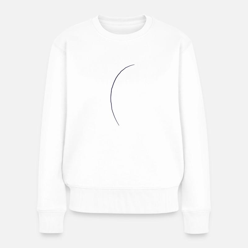 Conifer - line - Frauen Premium Bio Pullover - Weiß