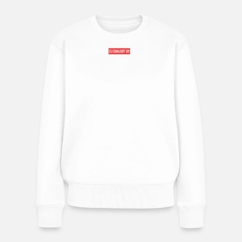 Ça s’intensifie de toute façon ! - Pull Premium bio Femme - blanc